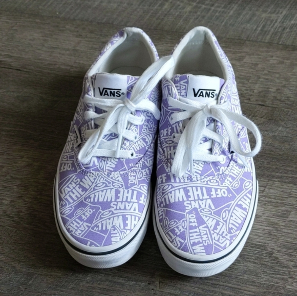Vans Kids Purple Sneakers